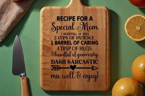 recipe for a special mom SVG Angelina750 
