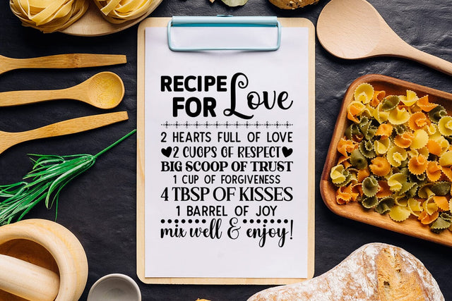 recipe for love SVG Angelina750 