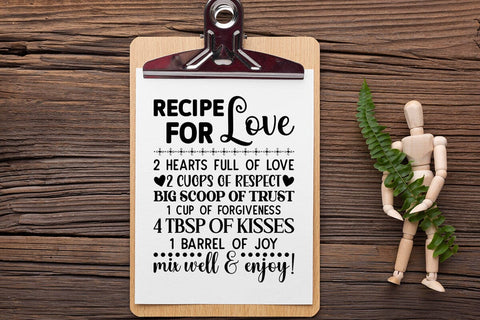 recipe for love SVG Angelina750 