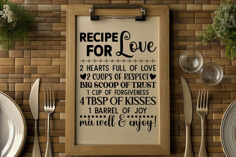 recipe for love SVG Angelina750 