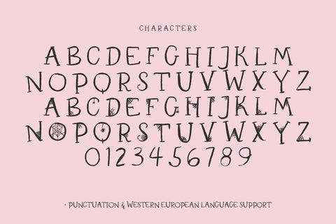 Recluse Spider Display Font Font Beck McCormick 
