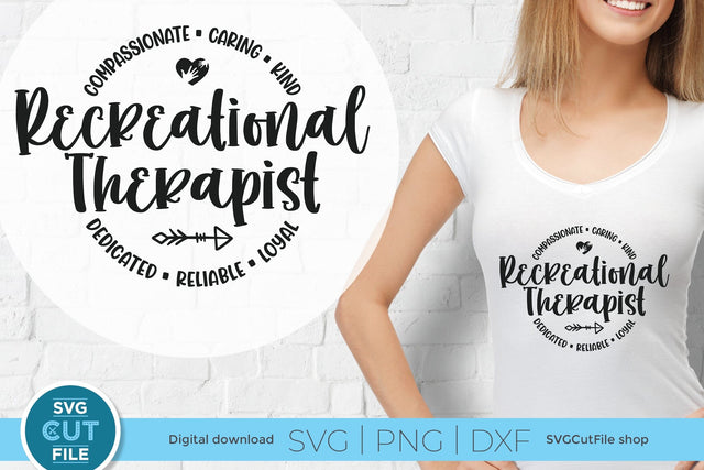 Recreational Therapist svg, a play therapist svg file for crafters SVG SVG Cut File 