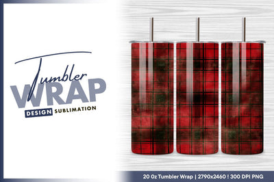 Red and black grunge plaid pattern texture Sublimation Regulrcrative 