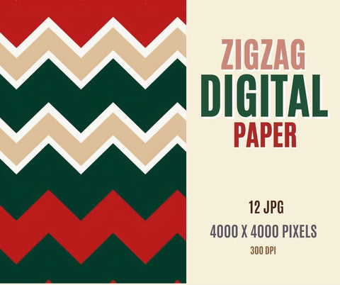 Red and Green Digital Paper, Christmas Scrapbook Paper, Printable Paper, Digital Backgrounds, Patterned Paper Sublimation PrintingLife 