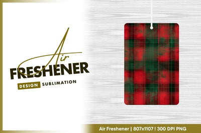 Red and Green Plaid Pattern Grunge Texture Background Sublimation Regulrcrative 