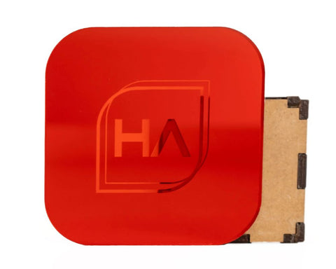 Red and Navy Blue Acrylic Team Bundle | 6 1/8" 12 x19" Sheets Physical Houston Acrylic 