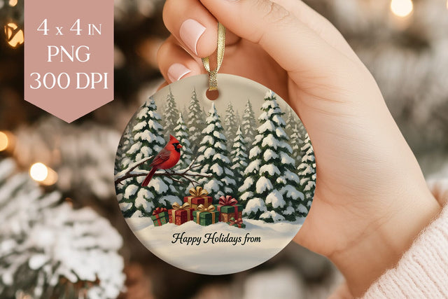 Red Cardinal Sublimation Design Sublimation BijouBay 