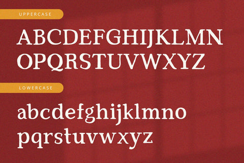 Red Carpet - Serif Font Font Alpaprana Studio 
