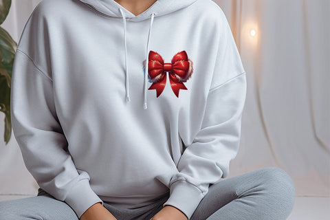 Red Christmas Bow SVG CraftySVGStudio 