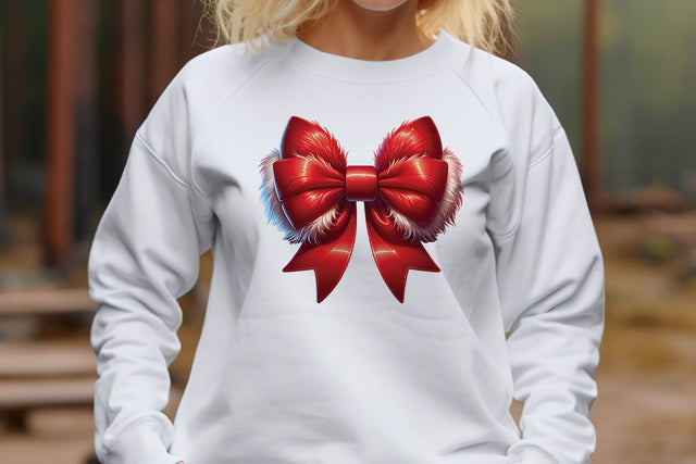 Red Christmas Bow SVG CraftySVGStudio 