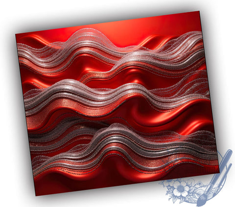 Red Diamond Glitter 20oz Tumbler, Glitter Tumbler, Red Diamond Design, 20oz Tumbler Wrap, Bling Drinkware, Holiday Decor, Sparkly Gift, Sublimation Art Sublimation ToriDesigns 