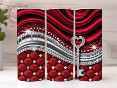 Red Diamond Luxury Glam Tumbler Wrap, Glam Bling, Diamond Theme, Sparkle Style, Bold Design, Elegant Wrap, Sublimation Design Sublimation Lara' s Designs 