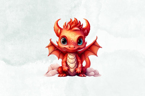 Red Dragons Sublimation Clipart Bundle Sublimation Designangry 