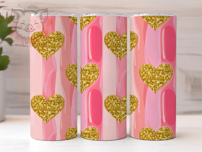 Red Glitter Lips Valentine Tumbler Wrap, Valentines Day, Romantic Theme, Sparkling Design, Love Style, Tumbler Wrap, Sublimation Design Sublimation Lara' s Designs 
