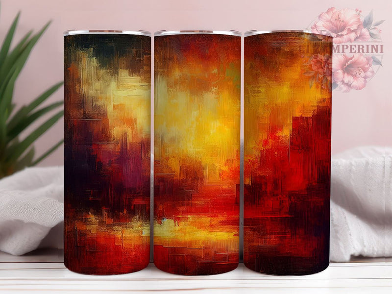 Red Gold Tumbler Wrap, Sports Colors Design, Sublimation 20oz Tumbler, Athletic Drinkware, Team Spirit Wrap, Sports Fan Gift, Colorful Tumbler Art Sublimation Li Zamperini 