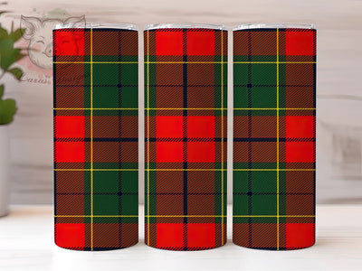 Red Green Plaid 20oz Tumbler Wrap, 20oz Sublimation Wrap, Holiday Tumbler Design, Festive Plaid Drinkware, Rustic Style Tumbler, Unique Gift Idea, Seasonal Pattern Tumbler Sublimation Lara' s Designs 