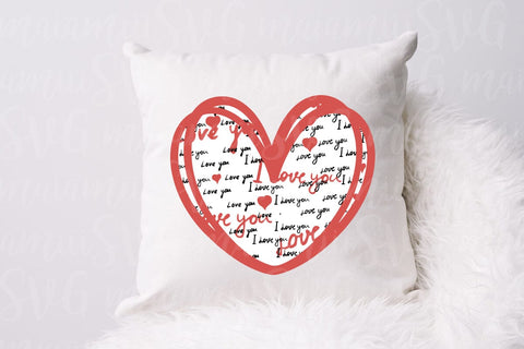 Red Heart Valentine's Day PNG SVG MaiamiiiSVG 