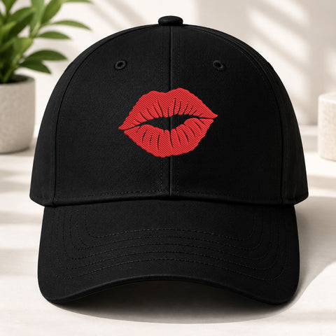 Red Lips Kiss Machine Embroidery Design – Valentine Lipstick Kiss Embroidery File Embroidery/Applique DESIGNS PatternFeed8 