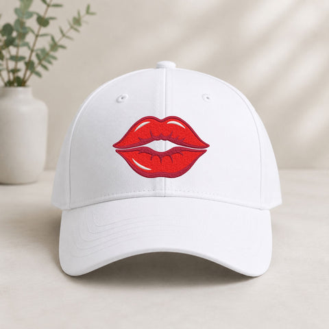 Red Lips Machine Embroidery Design – Kiss Lipstick Mouth Embroidery File Embroidery/Applique DESIGNS PatternFeed8 