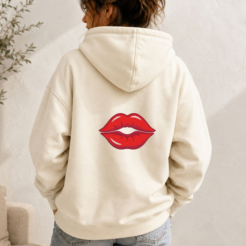 Red Lips Machine Embroidery Design – Kiss Lipstick Mouth Embroidery File Embroidery/Applique DESIGNS PatternFeed8 