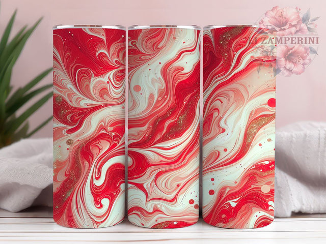 Red Marble Tumbler Wrap, Marble Background Design, Sublimation 20oz Tumbler, Elegant Drinkware, Abstract Tumbler Art, Stylish Marble Wrap, Unique Tumbler Design Sublimation Li Zamperini 