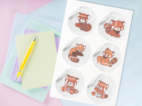Red Panda SVG Design Set SVG HalieKStudio 