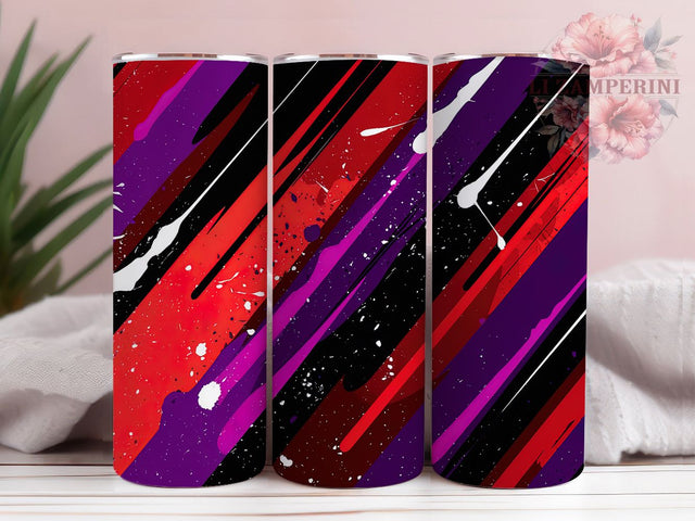 Red Purple Milky Way Galaxy Tumbler, Galaxy Tumbler Wrap, Red Purple Tumbler, 20oz Skinny Tumbler, Sublimation Tumbler Design, Cosmic Tumbler Wrap, Starry Night Tumbler Sublimation Li Zamperini 