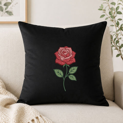 Red Rose Machine Embroidery Design Romantic Floral Rose Embroidery File Embroidery/Applique DESIGNS PatternFeed8 
