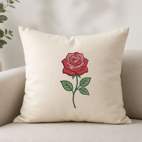 Red Rose Machine Embroidery Design Romantic Floral Rose Embroidery File Embroidery/Applique DESIGNS PatternFeed8 