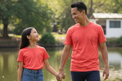 Red t-shirt mockup design Mock Up Photo Regulrcrative 