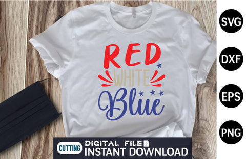 red white and blue svg SVG designer krishna 