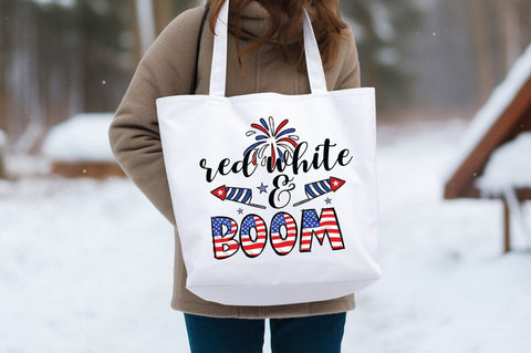 Red white and boom PNG Design Sublimation Designangry 