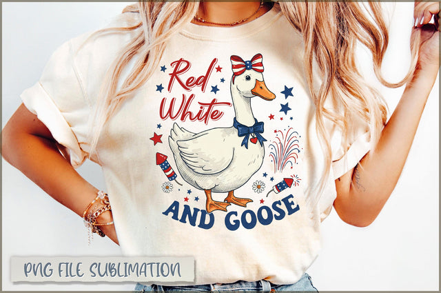 Red white and goose PNG Sublimation Shetara Begum 