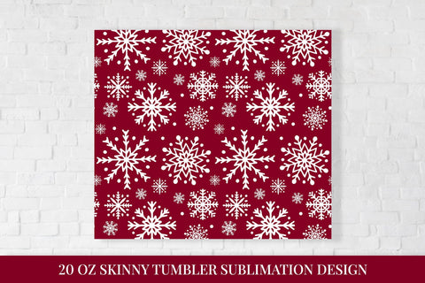 Red winter tumbler sublimation wrap. Christmas tumbler Sublimation LaBelezoka 