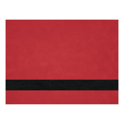 Red/Black MakerLeatherette Sheet Physical Houston Acrylic 