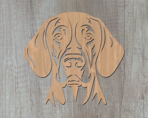 Redbone Coonhound Laser SVG Cut File, Redbone Coonhound Glowforge File, Redbone Coonhound DXF, Redbone Coonhound Wall Art SVG SVG HappyDesignStudio 