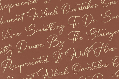 Redianta Brighters - Beauty Calligraphy Font Font Letterena Studios 