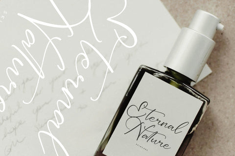Redianta Brighters - Beauty Calligraphy Font Font Letterena Studios 