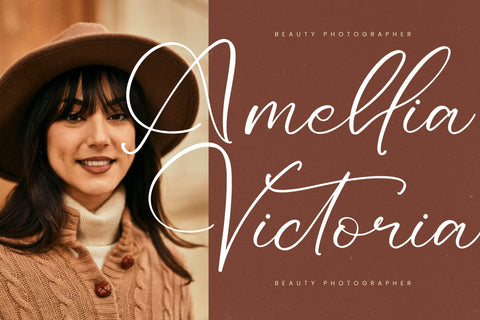 Redianta Brighters - Beauty Calligraphy Font Font Letterena Studios 