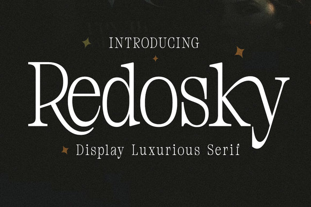 Redosky Font gatype 