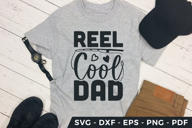 Reel Cool Dad, Father's Day SVG SVG CraftLabSVG 