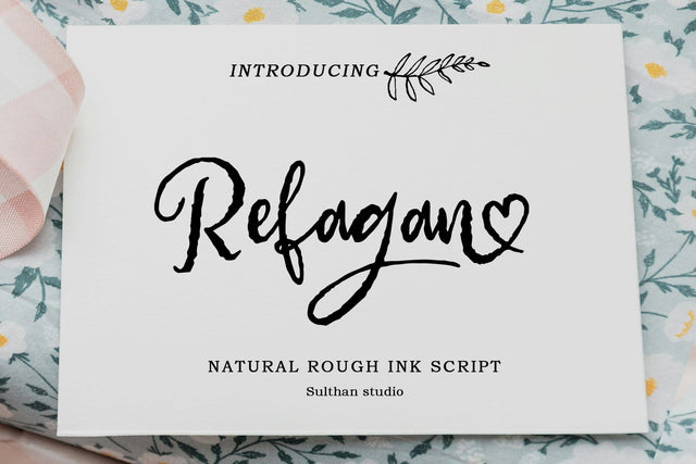 Refagan Font Sulthan studio 