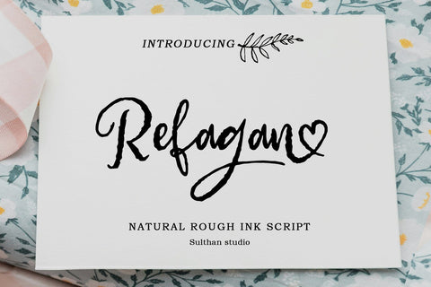 Refagan Font Sulthan studio 