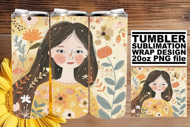 Refined Lady Tumbler Wrap - Sublimation 20oz Sublimation afrosvg 