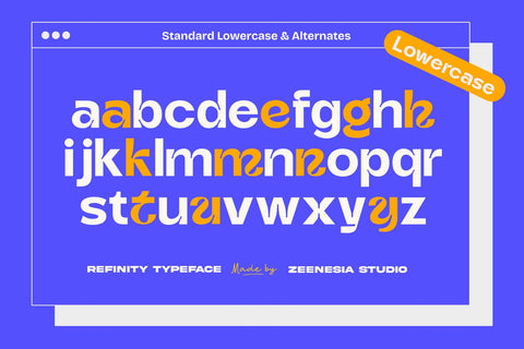 Refinity Font Zeenesia Std 