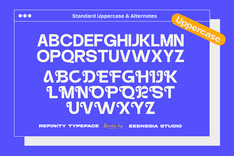 Refinity Font Zeenesia Std 