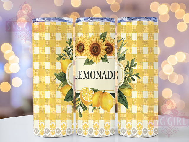 Refreshing Juicy Lemonade Tumbler Design, 20oz Citrus Wrap, Fresh Lemon Tumbler, Summer Drink Sublimation, Yellow Fruit Tumbler, Refreshing Lemonade Wrap, Juicy Lemon Tumbler Sublimation SvggirlplusArt 