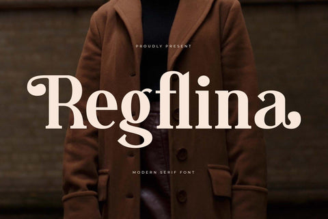 Regflina - Modern Serif Font Font Letterena Studios 