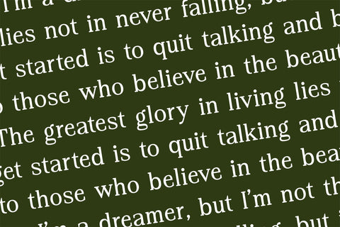 Regime Misfiles - Serif Oldstyle Font Font Letterena Studios 