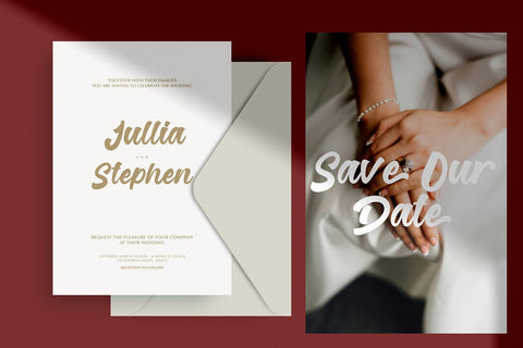 Reginetta - Bold Script Font Font StringLabs 
